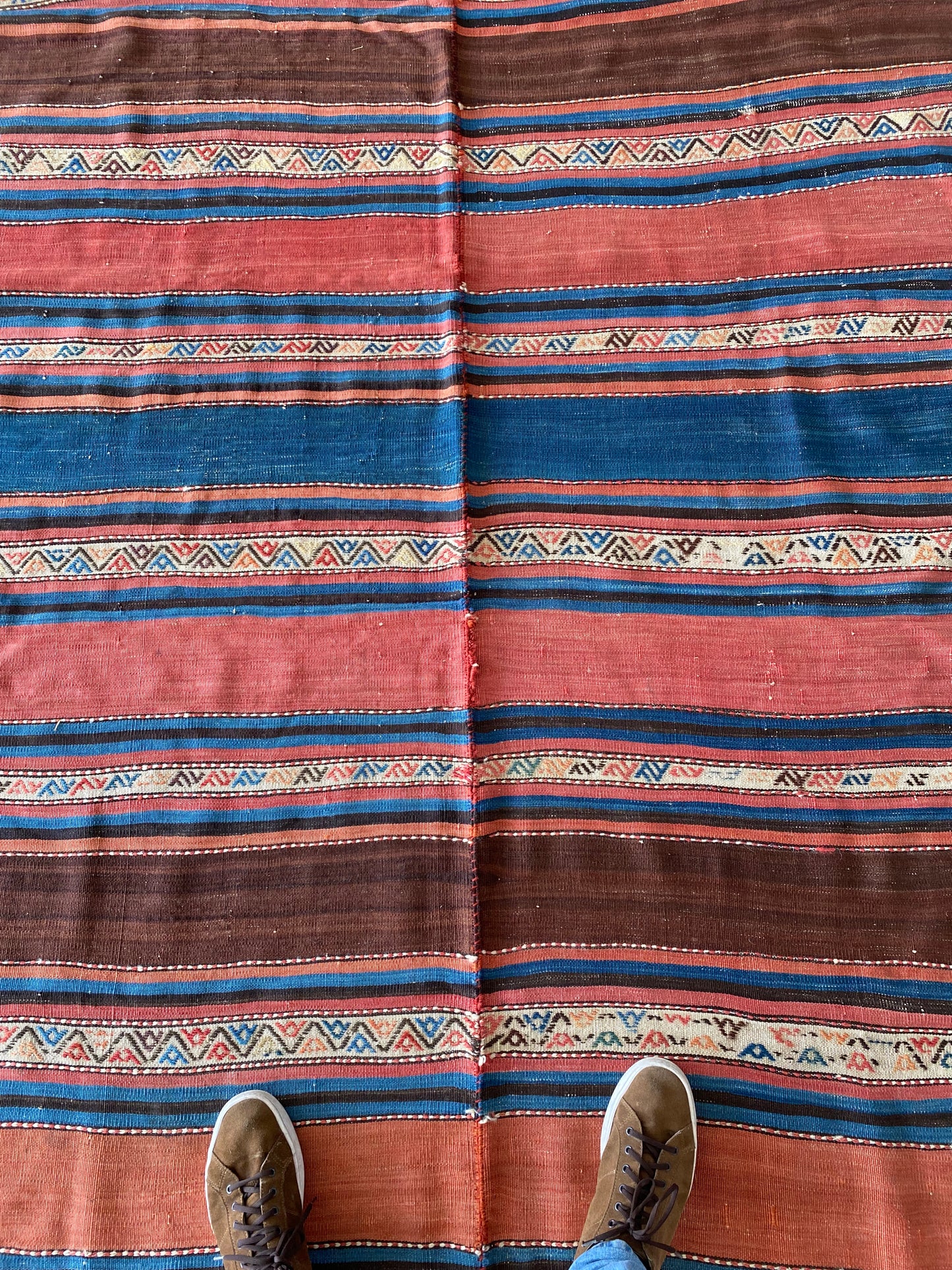 Antique Karabagh Cicim Kilim