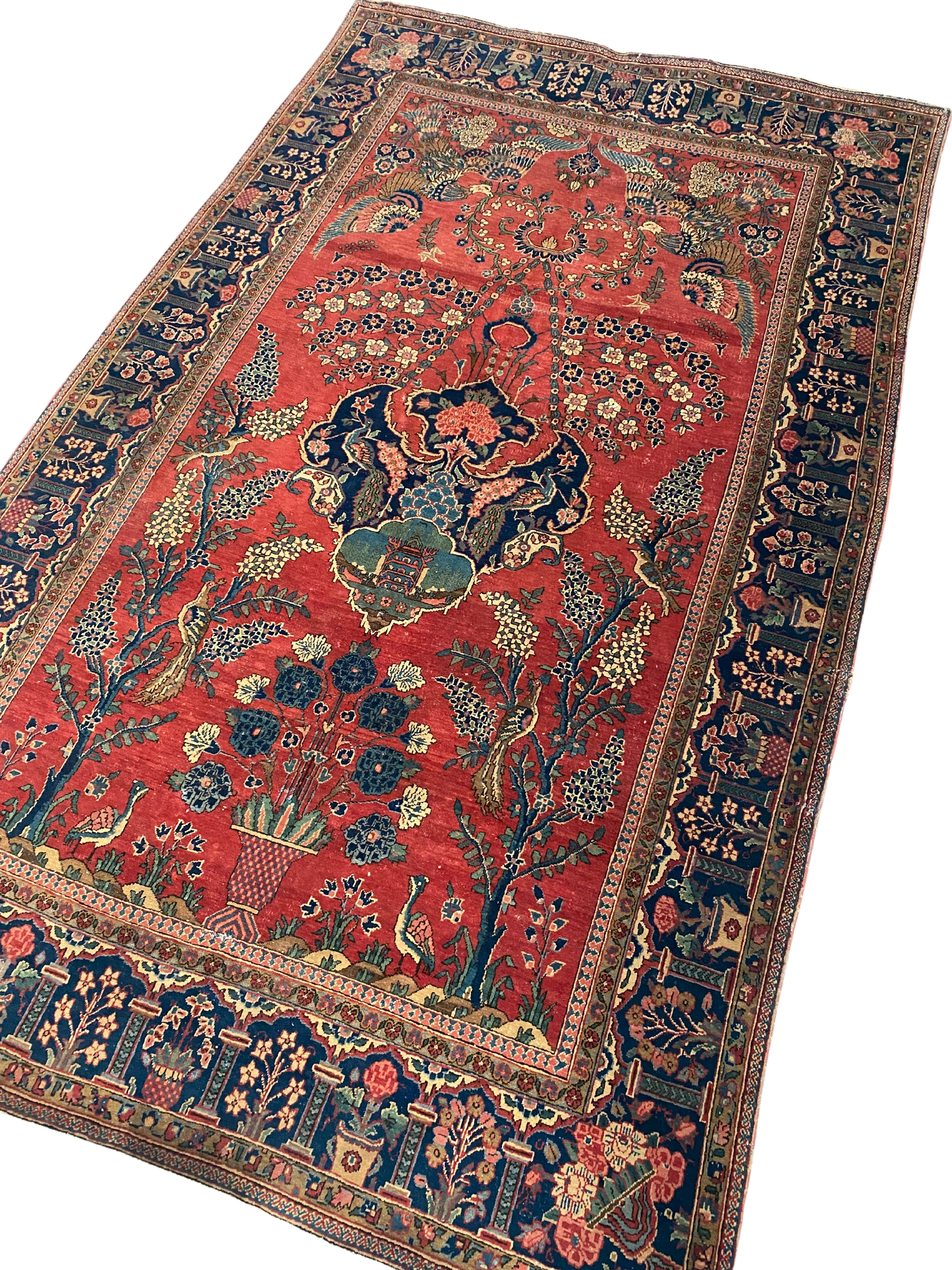 Antique Keshan Rug