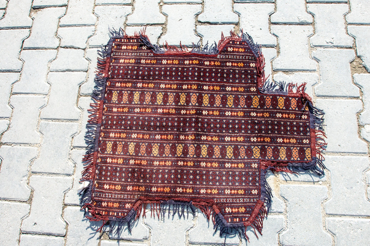 Turkmen / Turkoman Hand Knitted Dog Cover Wool Coat