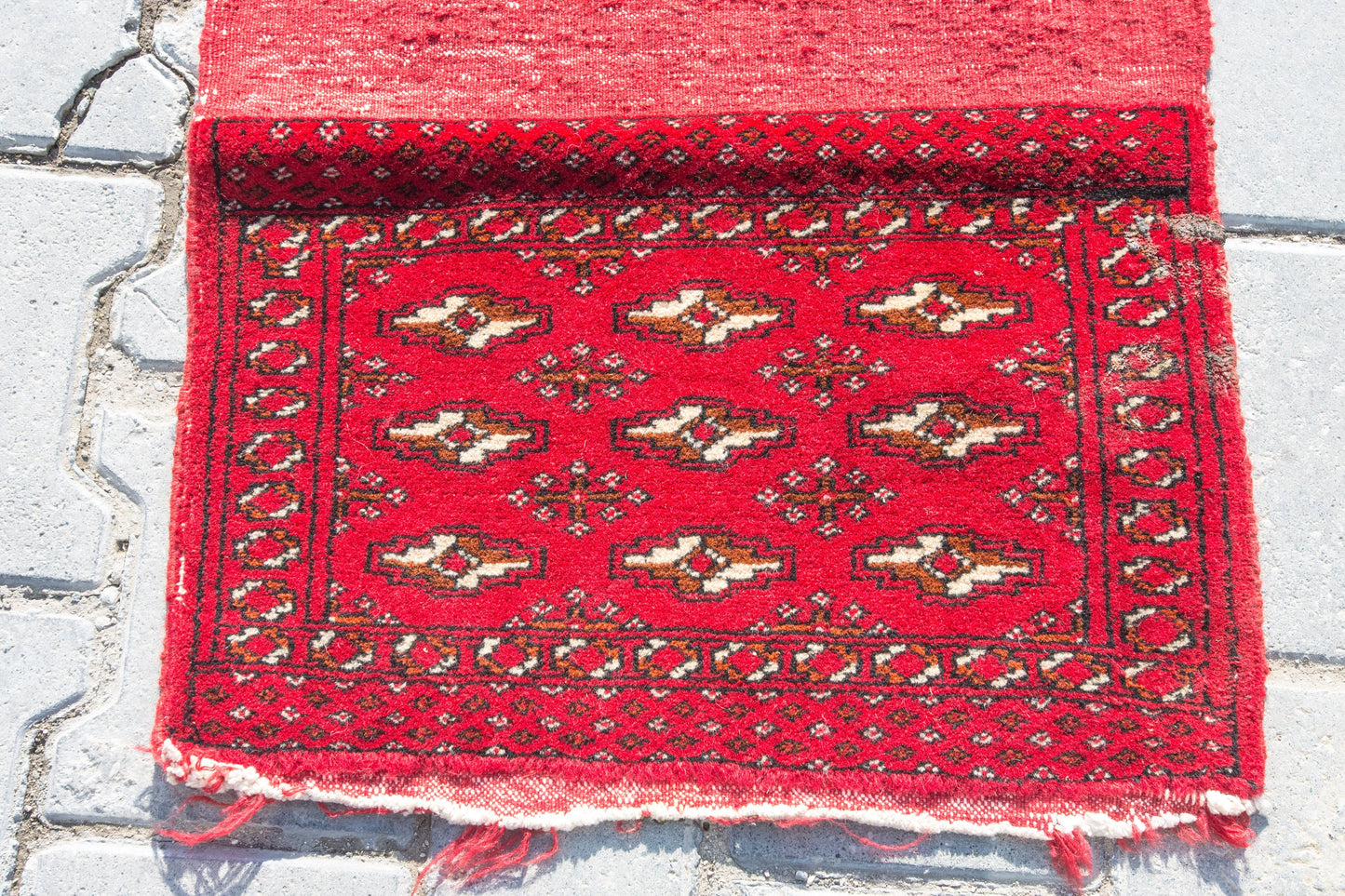 Turkmen Pillow Face