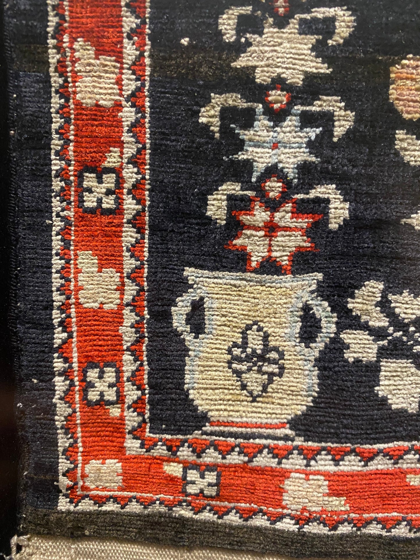 Pure Silk Turkish Hereke Small Rug