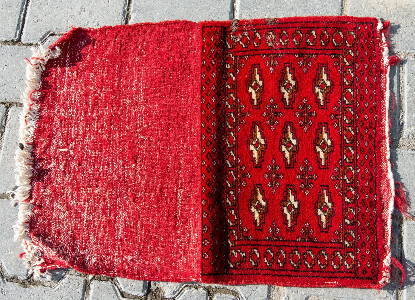 Turkmen Pillow Face