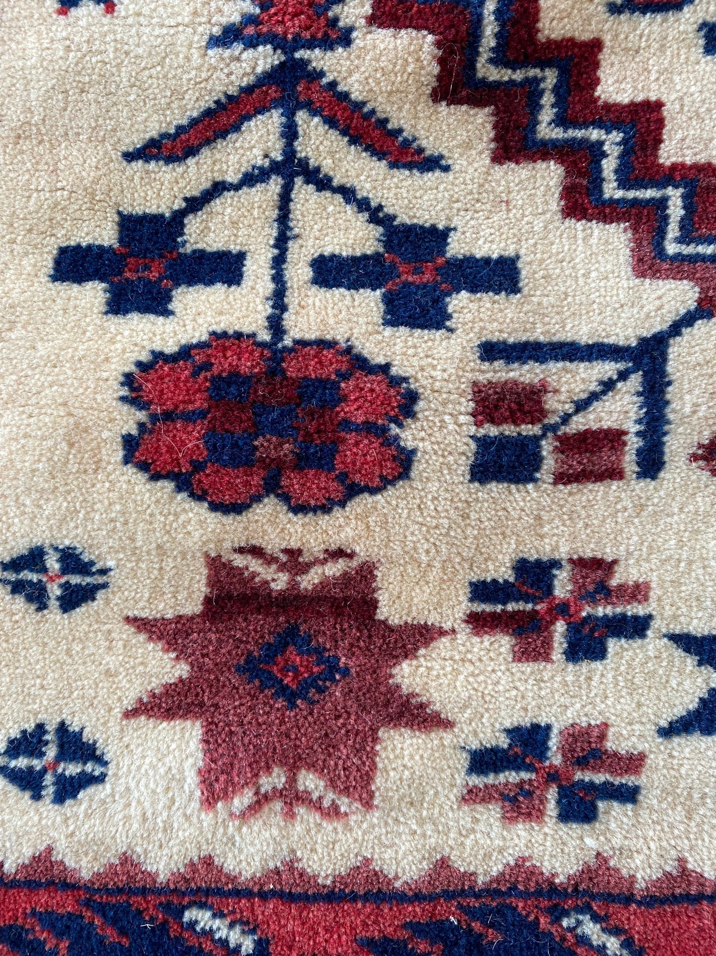 Vintage Anatolian Yagcibedir Runner Rug
