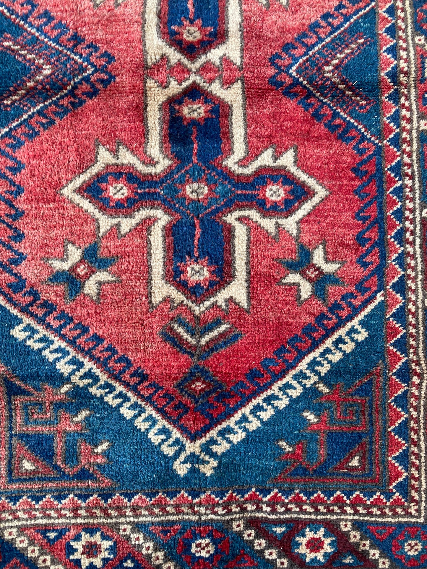 Vintage Anatolian Dosemealti Rug