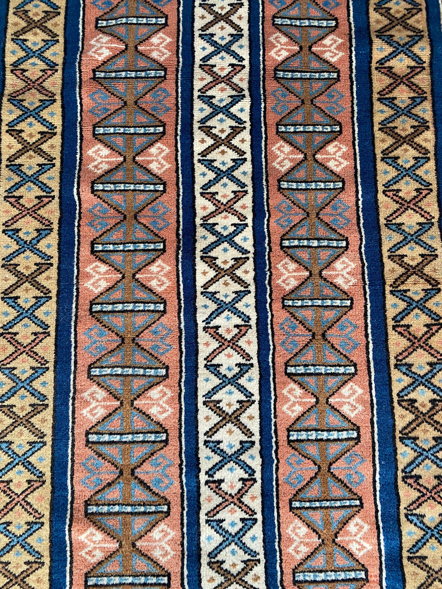 Vintage Turkish Milas Rug