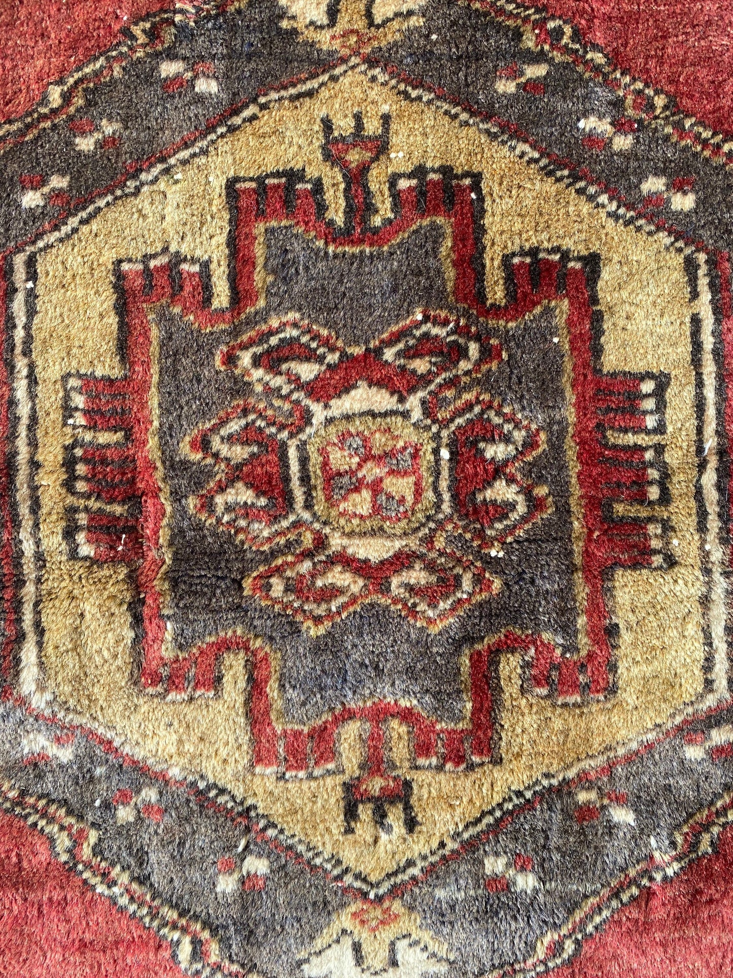 Vintage Turkish Yahyali Rug