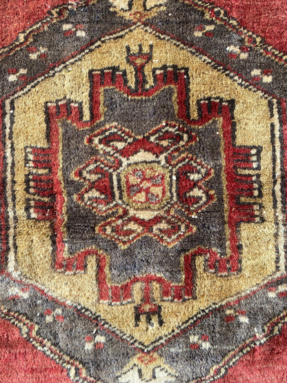 Vintage Turkish Yahyali Rug