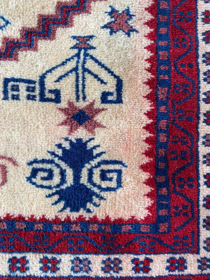 Vintage Anatolian Yagcibedir Rug