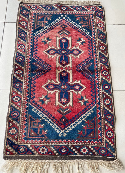 Vintage Anatolian Dosemealti Rug