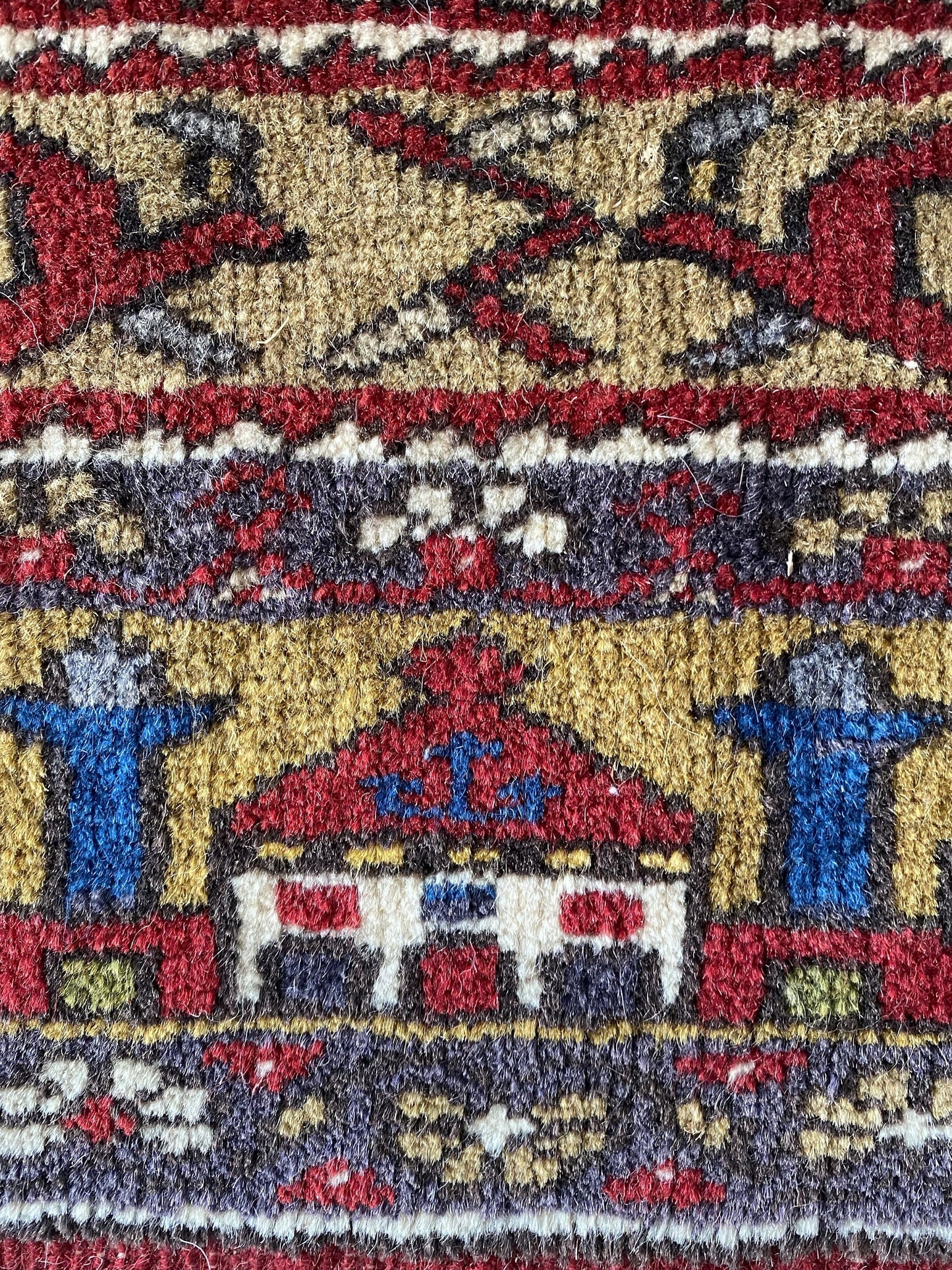 Vintage Turkish Yahyali Rug