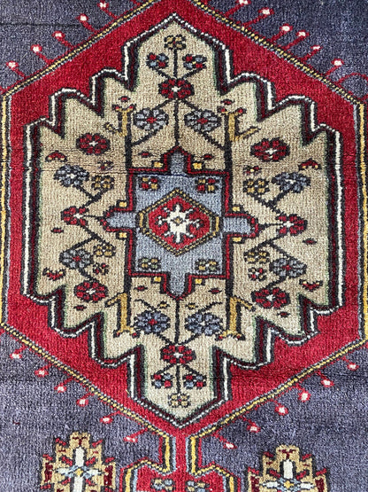 Vintage Turkish Yahyali Rug