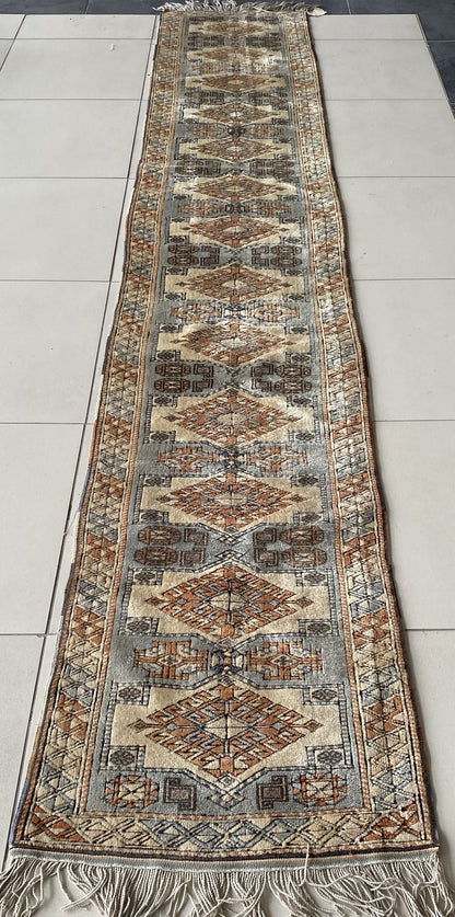 Vintage Anatolian Runner Rug