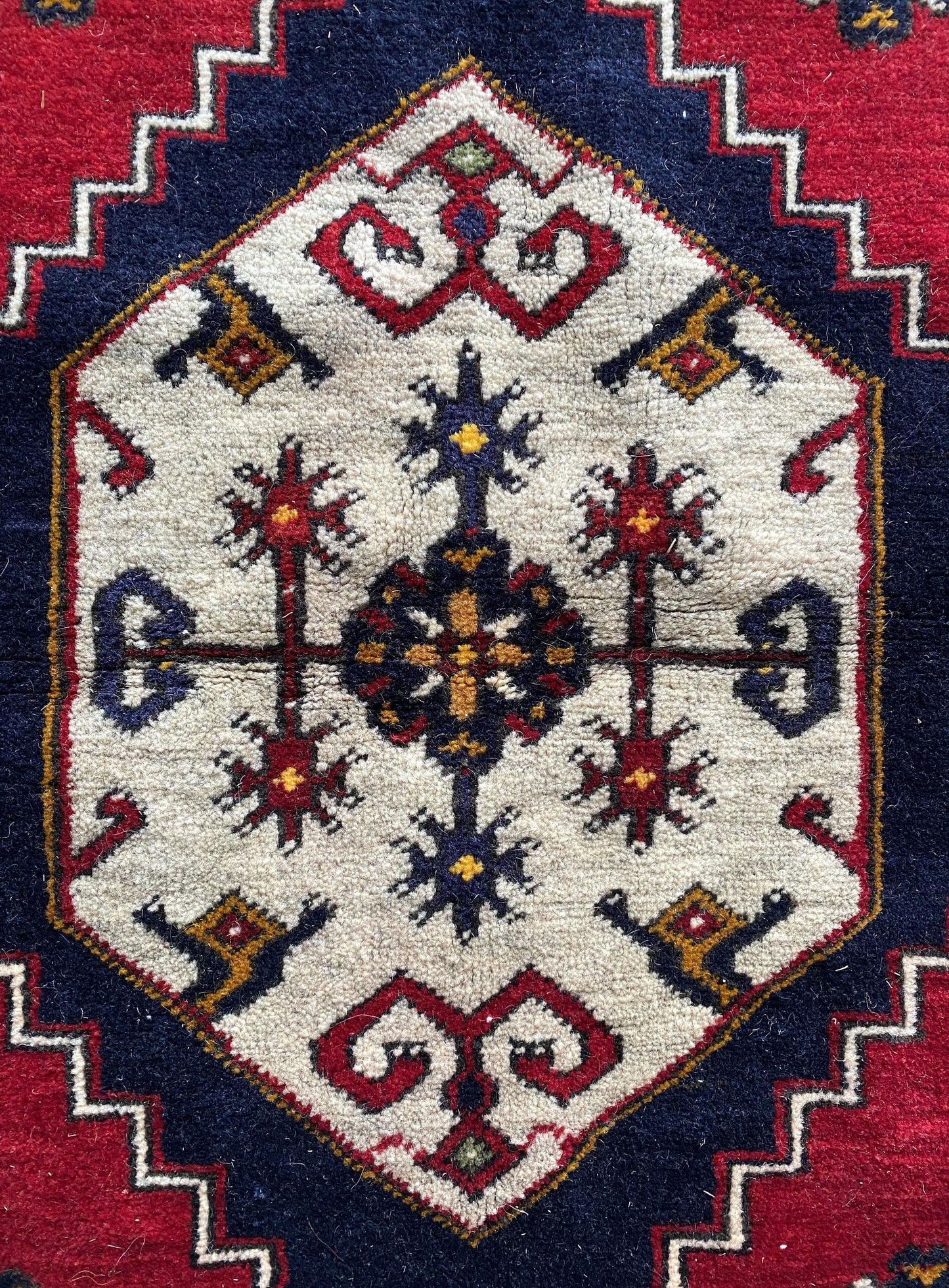 Vintage Turkish Yahyali Rug