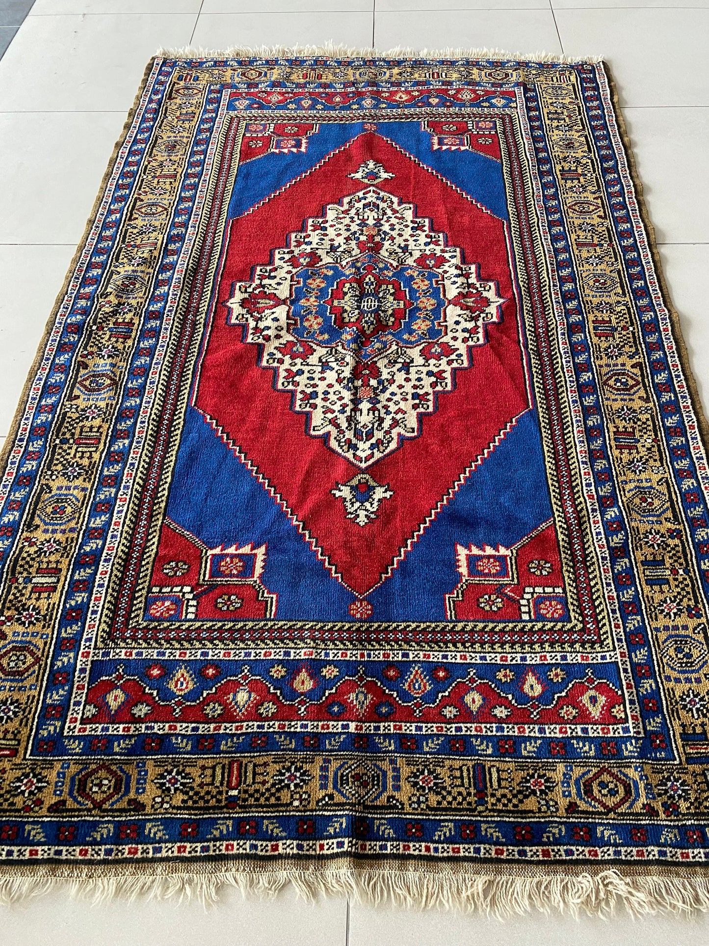 Vintage Anatolian Taspinar Rug