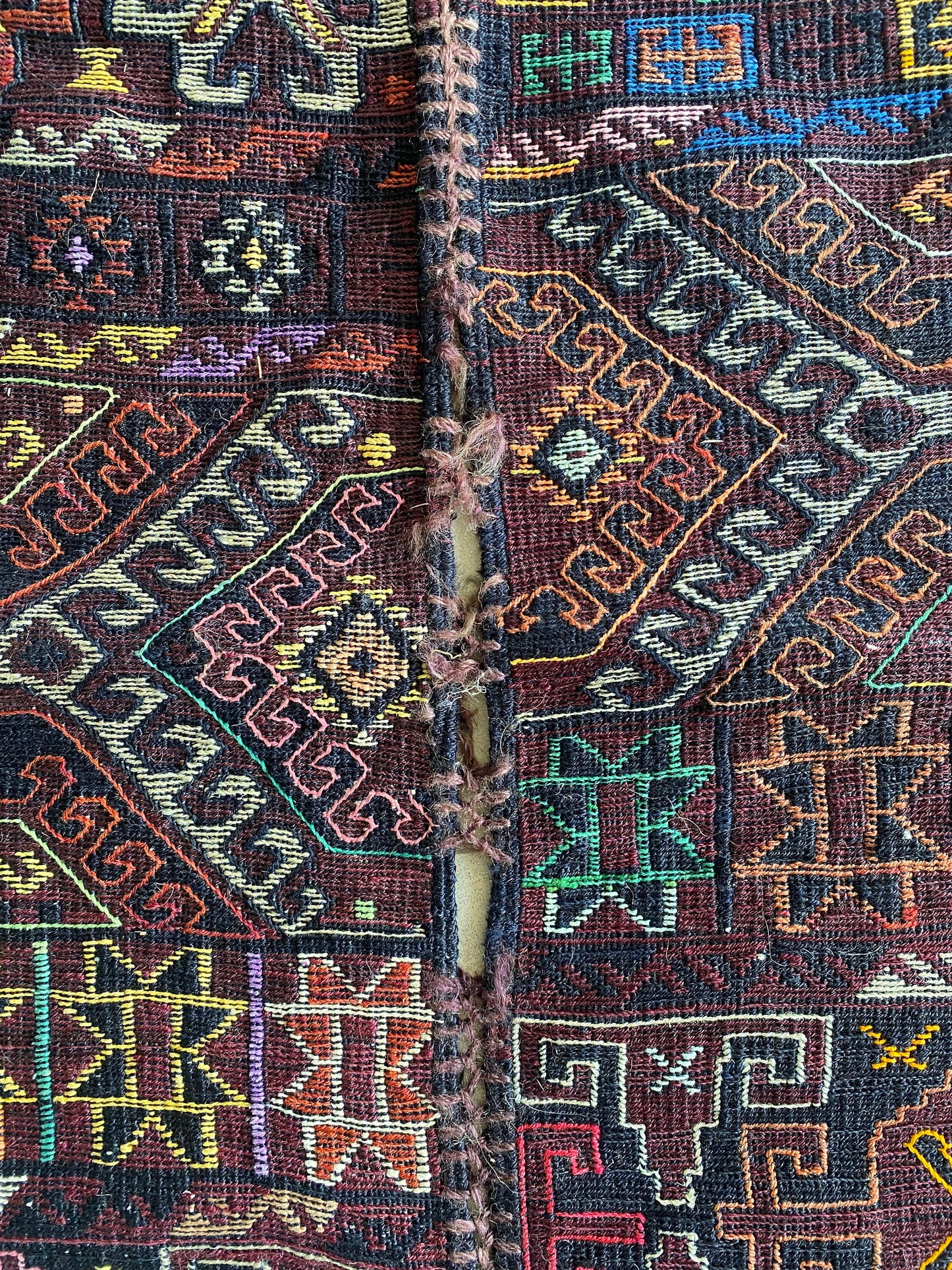 Herki Nomad Tribe Kurdish Kilim Rug