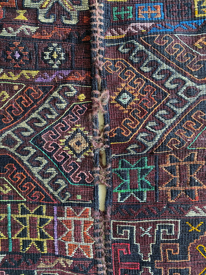 Herki Nomad Tribe Kurdish Kilim Rug