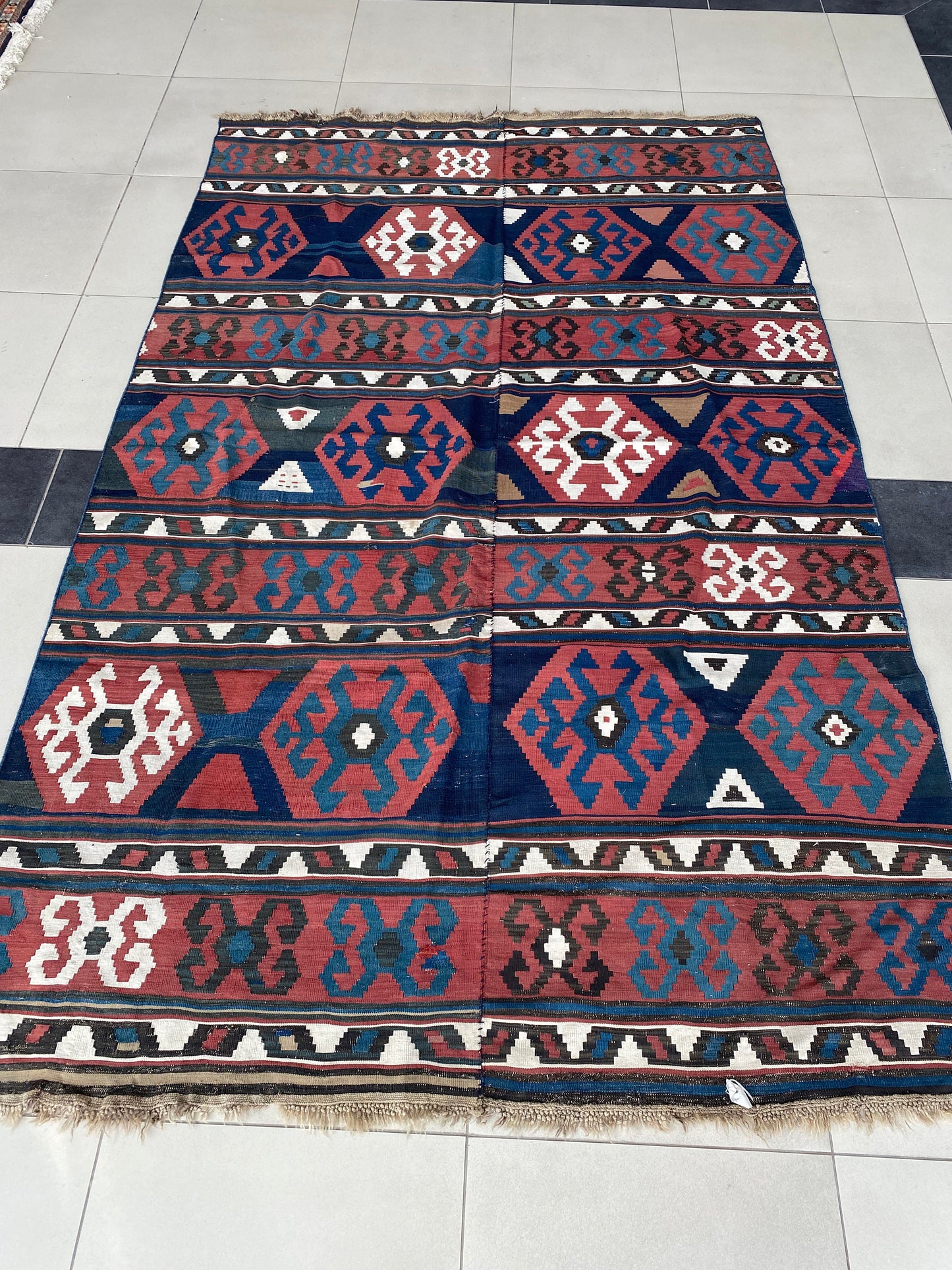 Antique Shirvan Kilim Rug