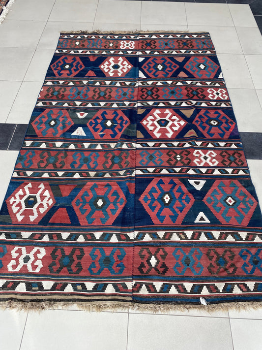 Antique Shirvan Kilim Rug