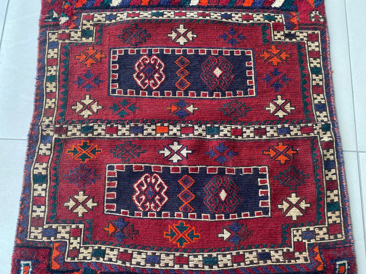 Bakhtiari Flat Saddle Rug