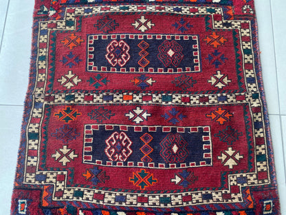 Bakhtiari Flat Saddle Rug