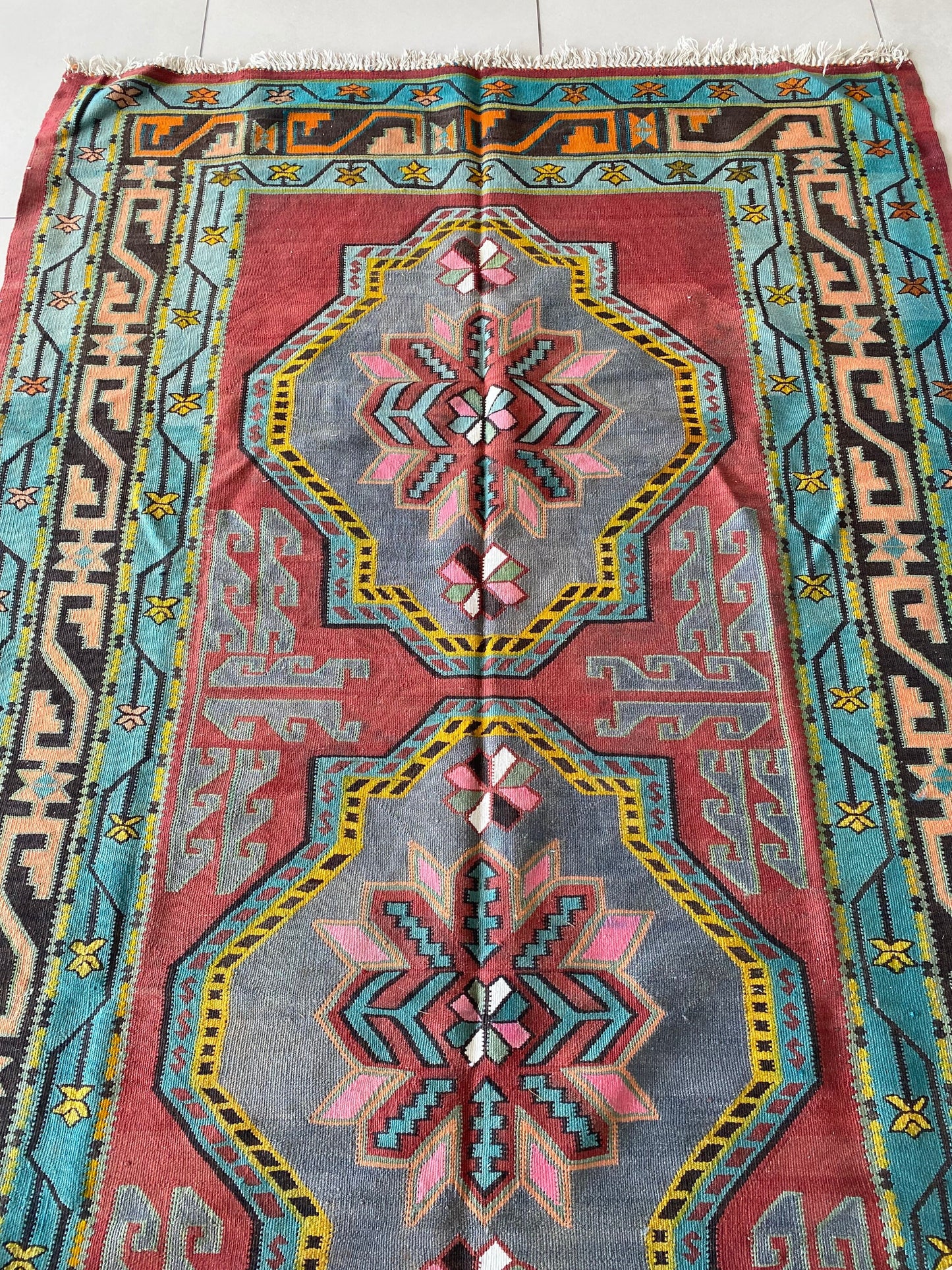 Antique Caucasus Kilim