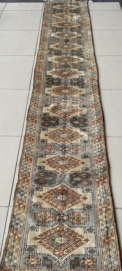 Vintage Anatolian Runner Rug