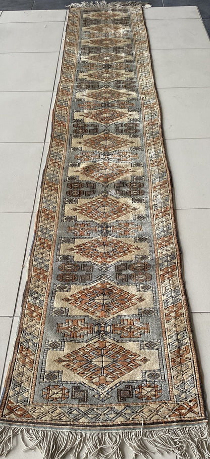 Vintage Anatolian Runner Rug