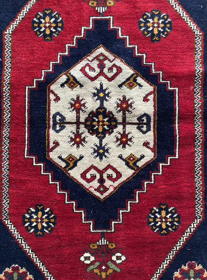 Vintage Turkish Yahyali Rug