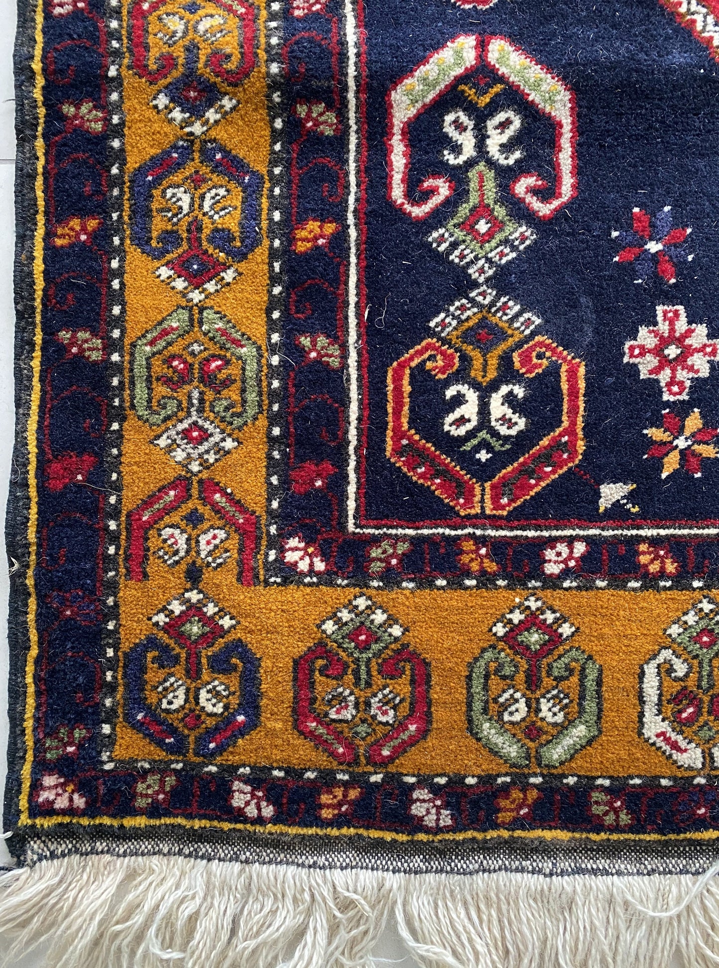 Vintage Turkish Yahyali Rug