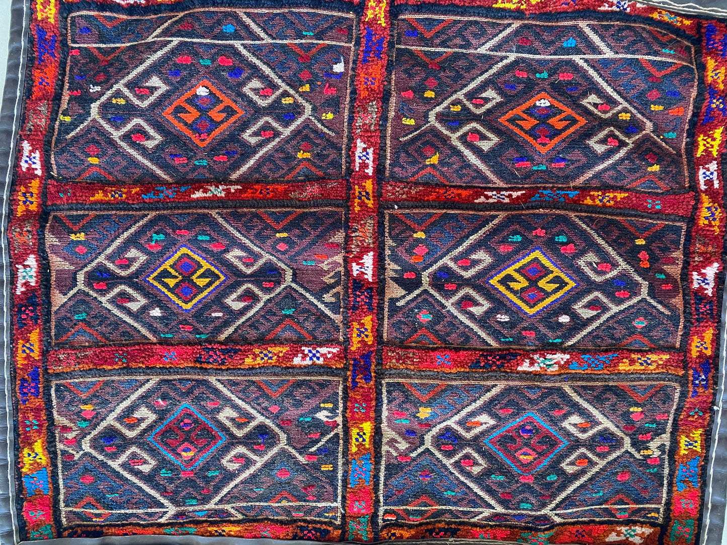 Kurdish Tribal Saddle Bag