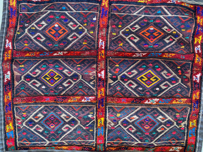 Kurdish Tribal Saddle Bag
