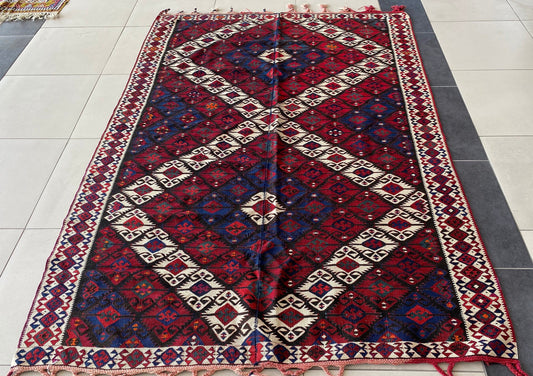 Antique Kurdish Kilim from Van Province