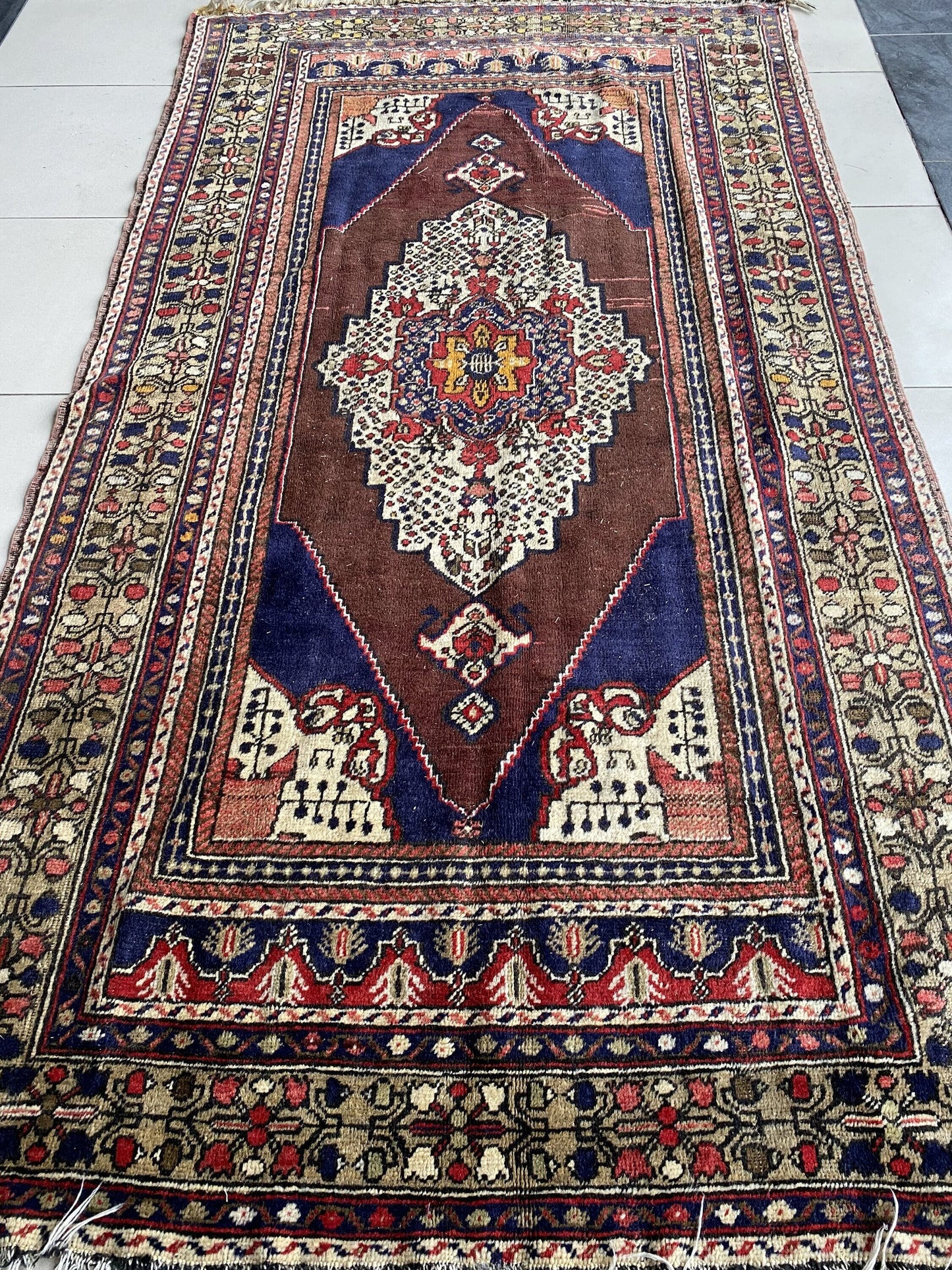 Vintage Anatolian Taspinar Rug