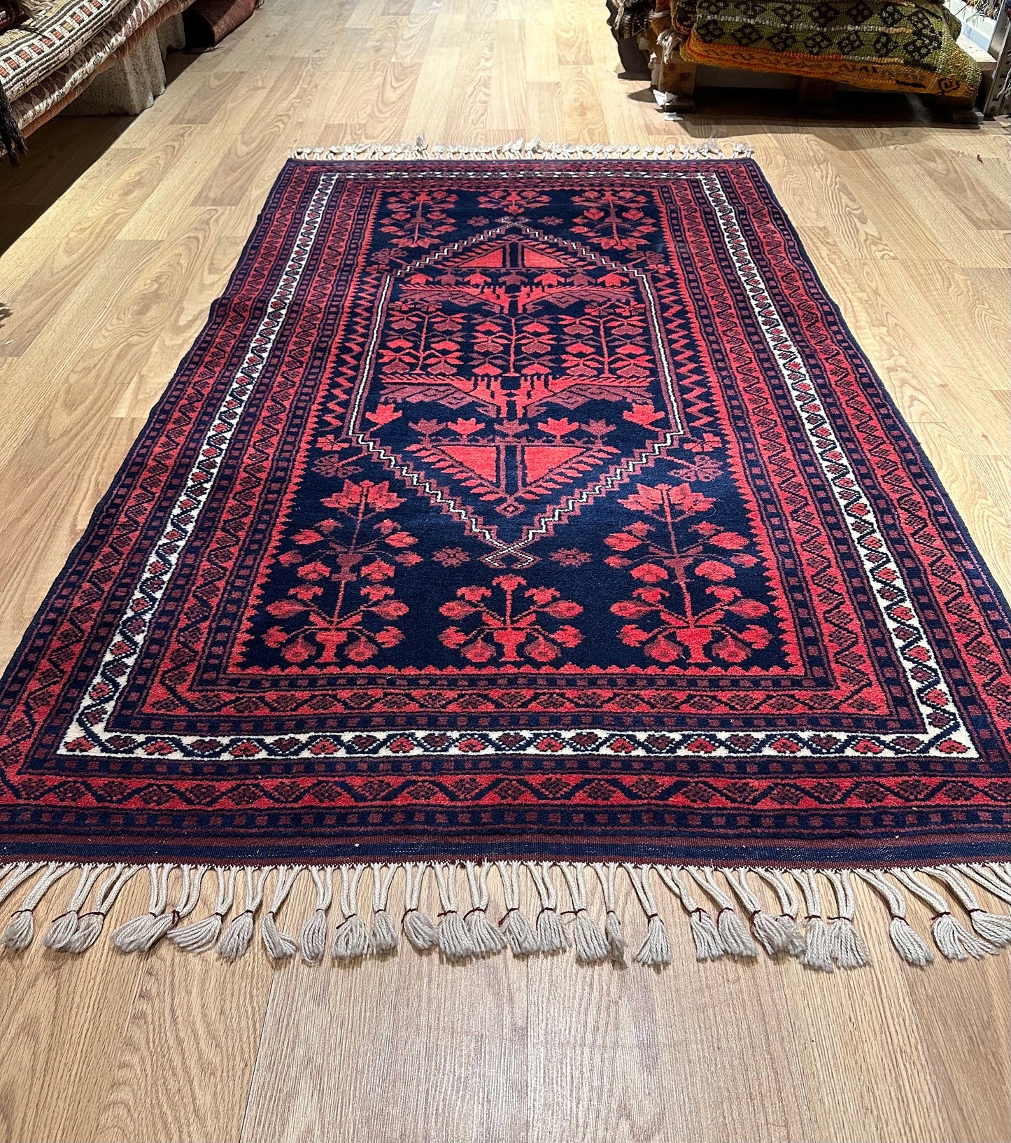 Vintage Anatolian Yagcibedir Rug