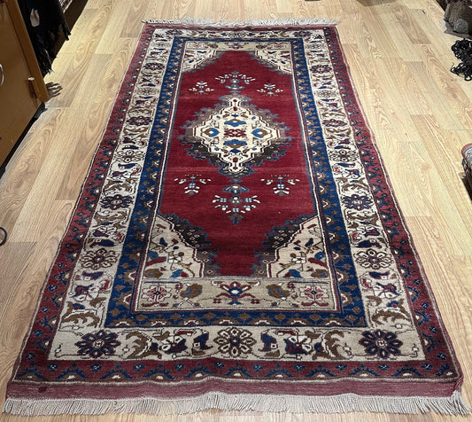 Vintage Turkish Yahyali Rug