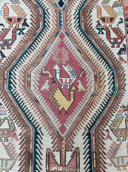 Shahsavan Sumak Runner Rug